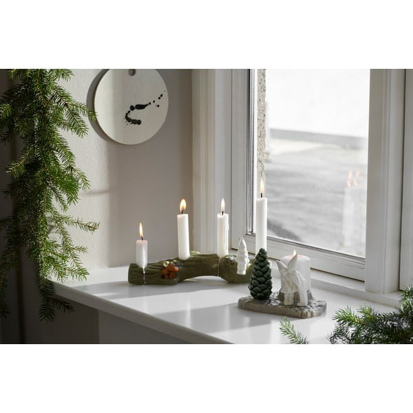 Porcelánový vánoční svícen Kähler Design Christmas Tales-image-1