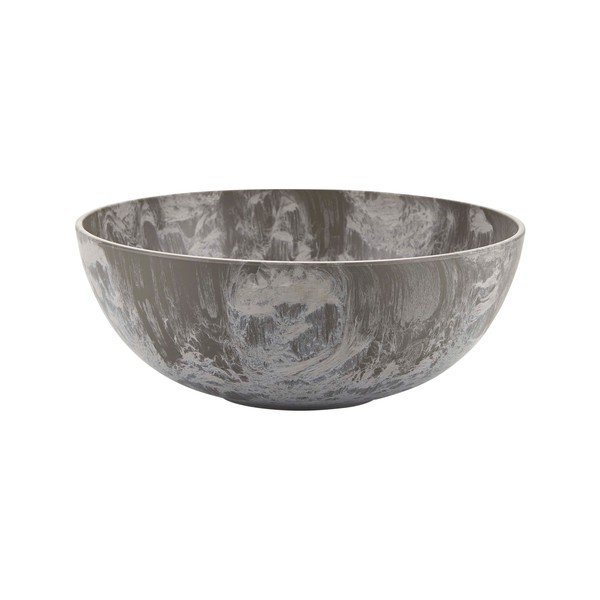 Šedá miska Bahne & CO Artstone, ø 19 cm