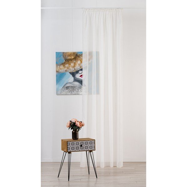 Krémová záclona 300x260 cm Frida – Mendola Fabrics-image-1