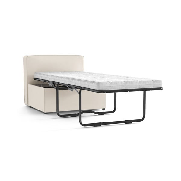 Krémová polstrovaná rozkládací lavice My Pop Design Brady, 80 cm-image-3