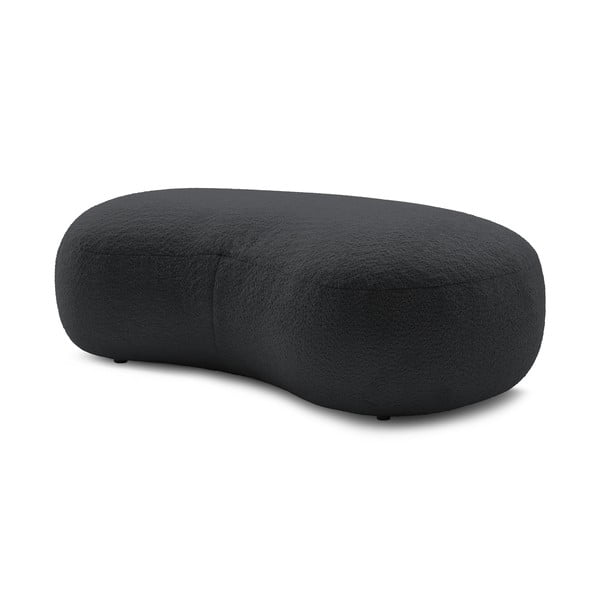 Tmavě šedá podnožka z textilie bouclé Saint-Germain – Bobochic Paris-image-3