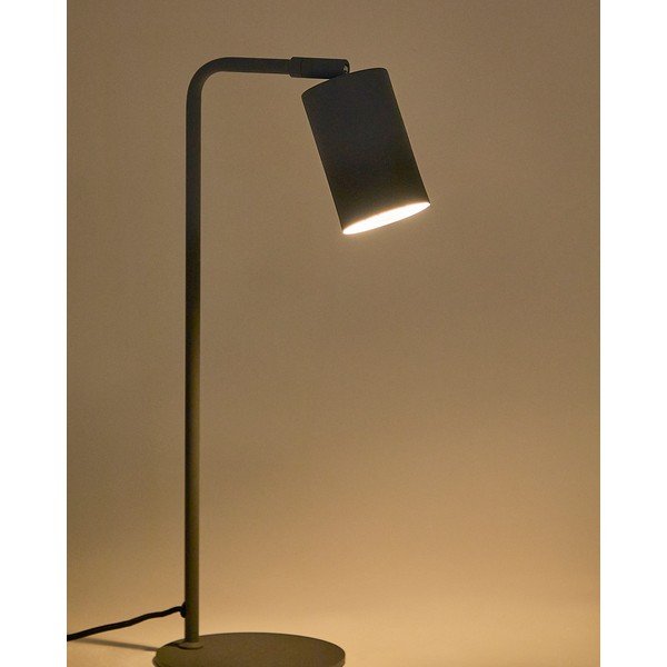 Černá kovová stolní lampa (výška 49 cm) Manie – Kave Home-image-3