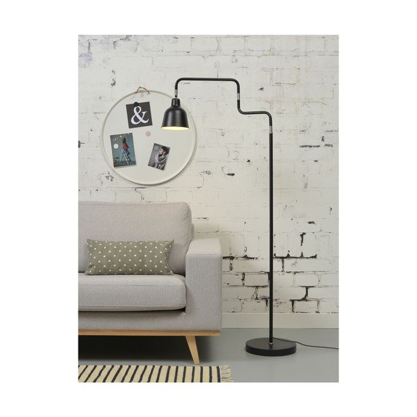 Černá stojací lampa s kovovým stínidlem (výška 150 cm) London – it's about RoMi-image-1