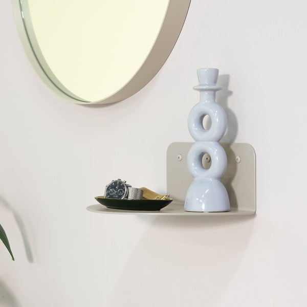 Taupe kovová police 30 cm Flex – Spinder Design-image-1