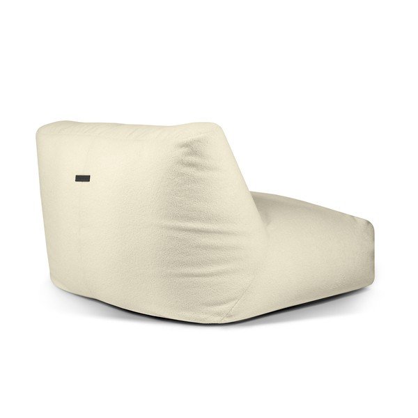 Hnědý sedací vak z textilie bouclé Sofa Tube – SLOWDOWN-image-4
