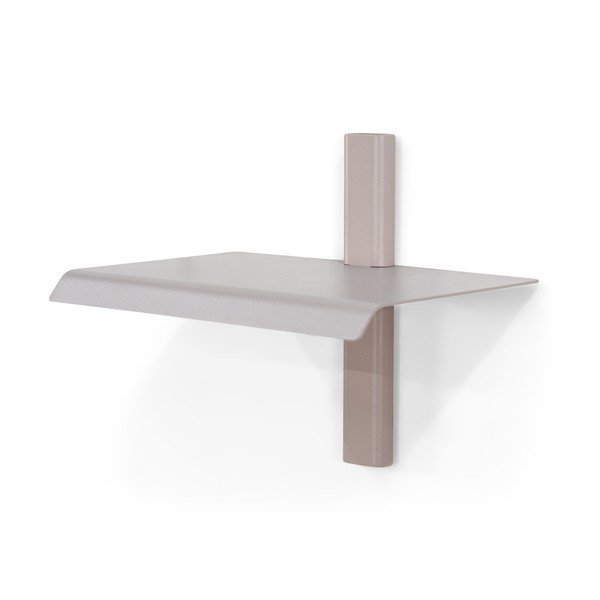 Taupe kovová police 28 cm Hola – Spinder Design-image-3