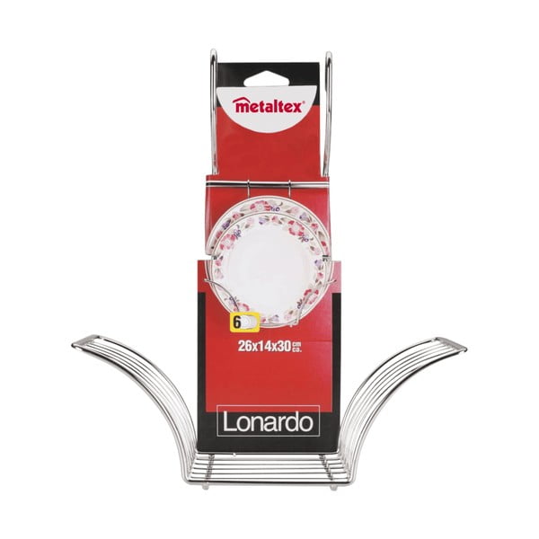 Závěsný držák na pokličky z pochromované oceli Lonardo – Metaltex-image-2