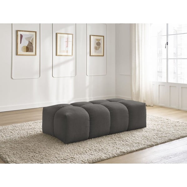 Tmavě šedá žinylková podnožka Everest – Bobochic Paris-image-1