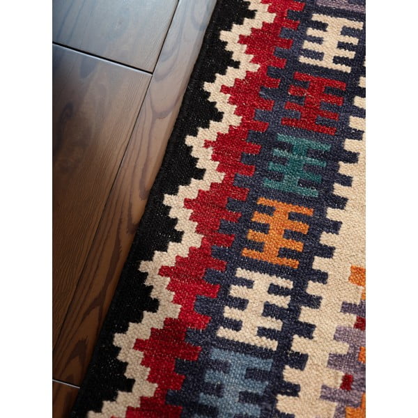 Červený oboustranný ručně tkaný vlněný koberec 200x290 cm Kamal Kian – Nouristan-image-4