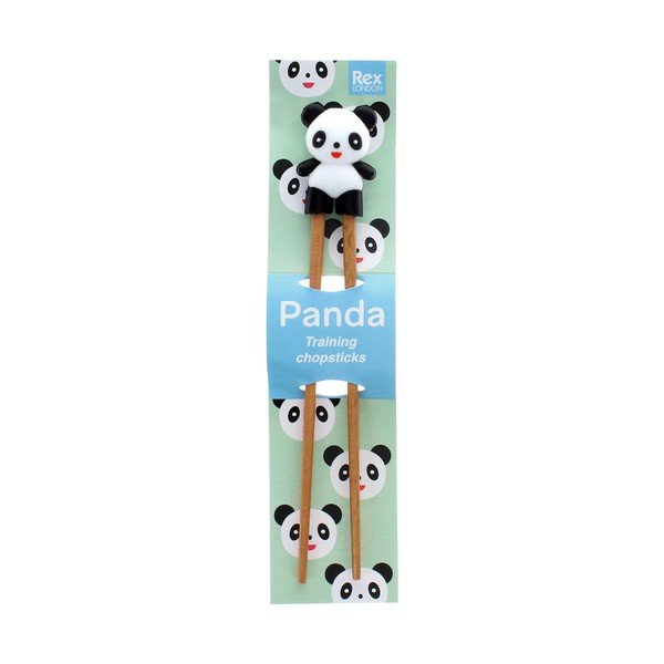 Dřevěné dětské učicí hůlky v přírodní barvě Panda – Rex London-image-4