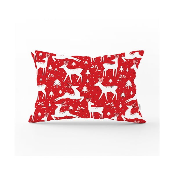 Vánoční povlak na polštář Minimalist Cushion Covers Reindeer, 35 x 55 cm