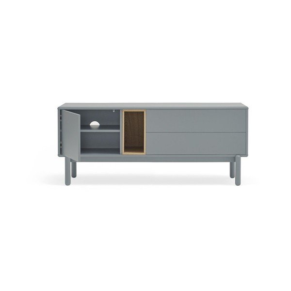 Modro-šedý TV stolek 140x56 cm Corvo – Teulat-image-3