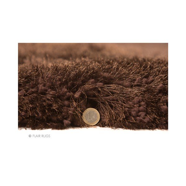 Tmavě hnědý koberec Flair Rugs Pearl, 120 x 170 cm-image-1