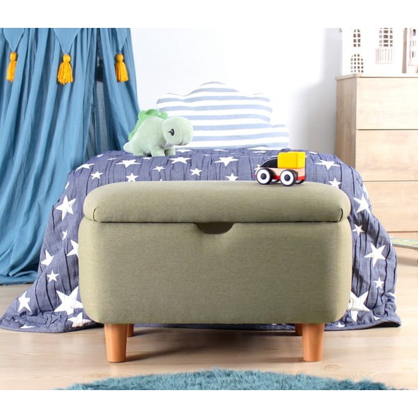 Světle zelený dětský puf Moouv – Artie-image-3