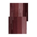 Vínový ručně tkaný vlněný koberec 200x290 cm Split Ombre Shaped – Flair Rugs