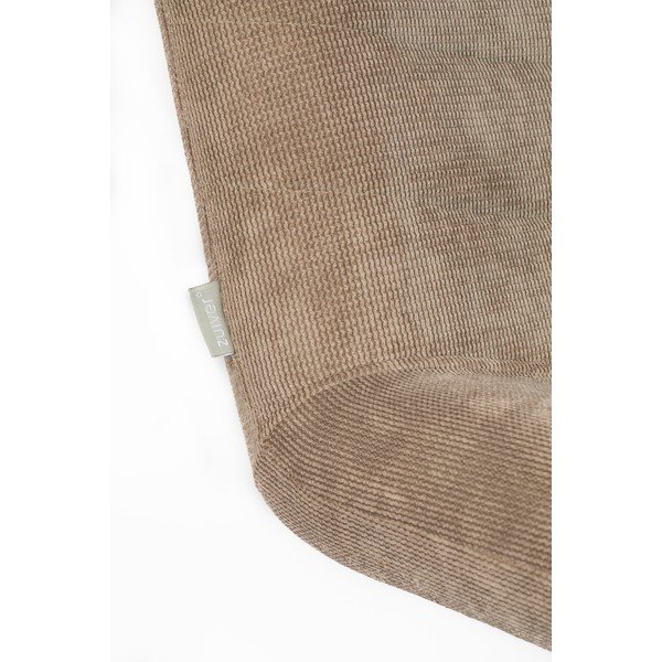 Béžové sametové křeslo Bubba – Zuiver-image-1