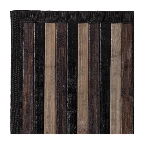 Šedý bambusový koberec 60x90 cm – Casa Selección-image-1