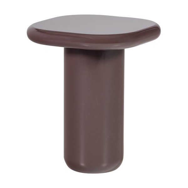 Lesklý odkládací stolek 50x50 cm Zava – WOOOD-image-2