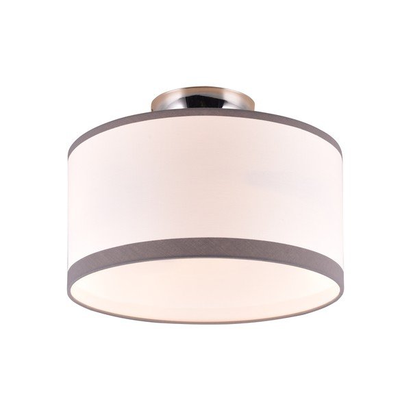 Šedé stropní svítidlo ø 30 cm Davos – Reality-image-1