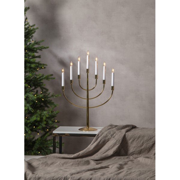 Vánoční světelná dekorace ve zlaté barvě Titus – Star Trading-image-1