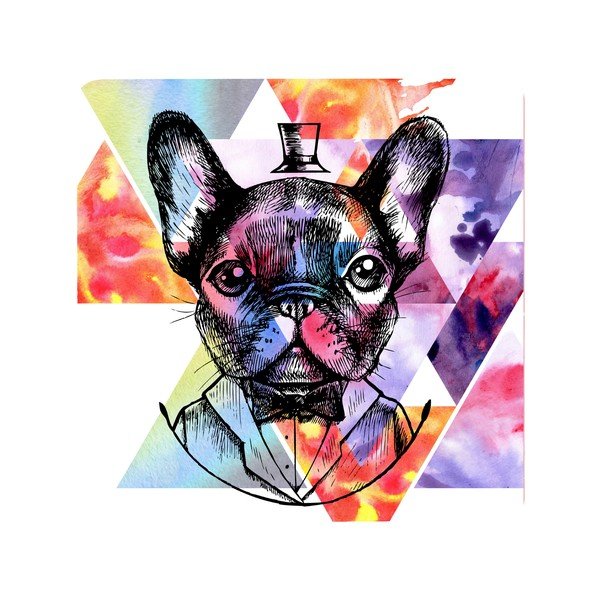 Stolek Handsome Pug-image-2