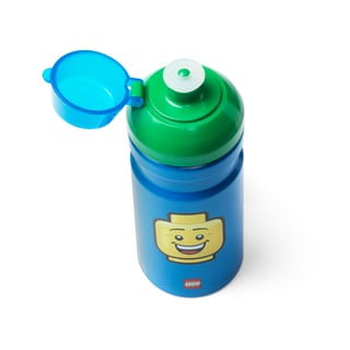 Set zeleno-modrého svačinového boxu a lahve na pití LEGO® Iconic