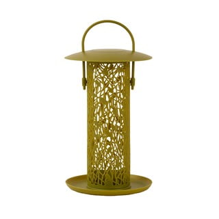 Žlutozelené závěsné krmítko na oříšky Esschert Design Chiff Chaff