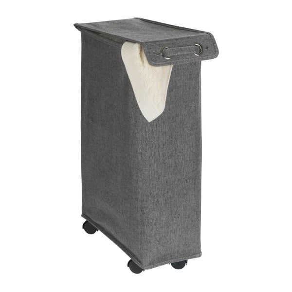 Tmavě šedý koš na prádlo Wenko Corno, 44,4 l-image-2