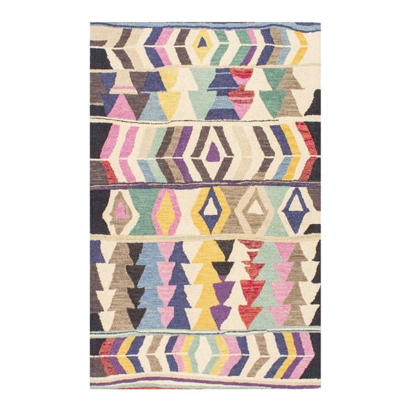 Vlněný koberec Aztec Multi, 152x244 cm