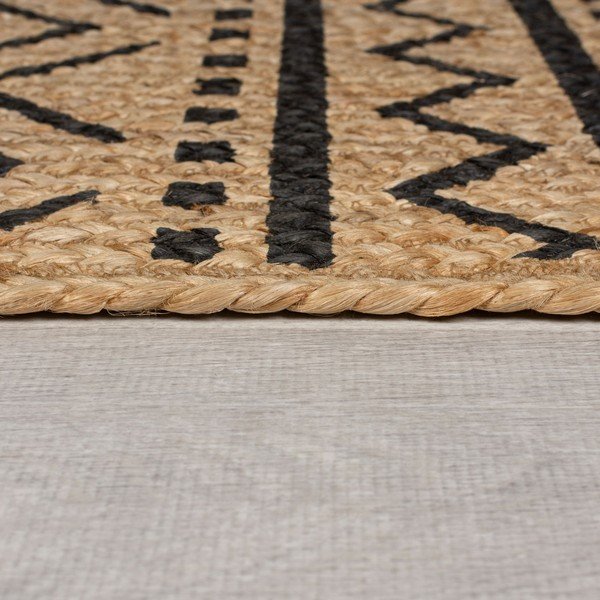 Jutový běhoun v přírodní barvě 60x230 cm Luis – Flair Rugs-image-4