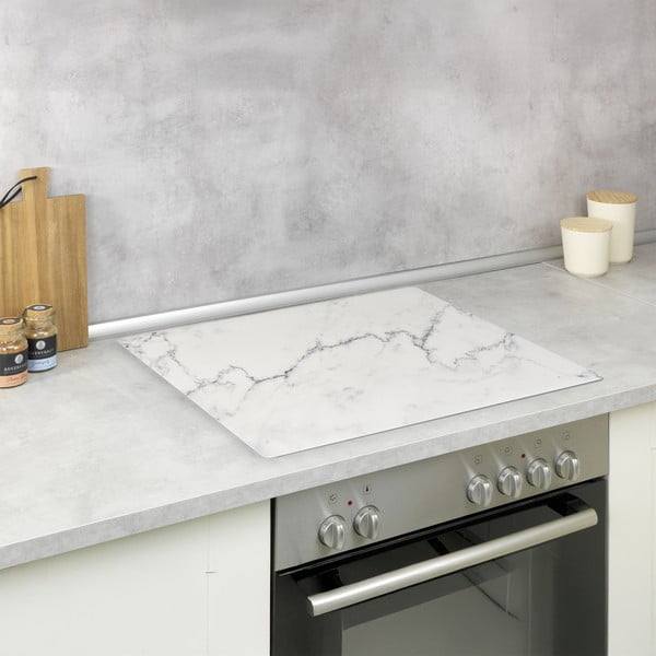 Kryt na sporák z PVC 60x52 cm Marble – Wenko-image-1