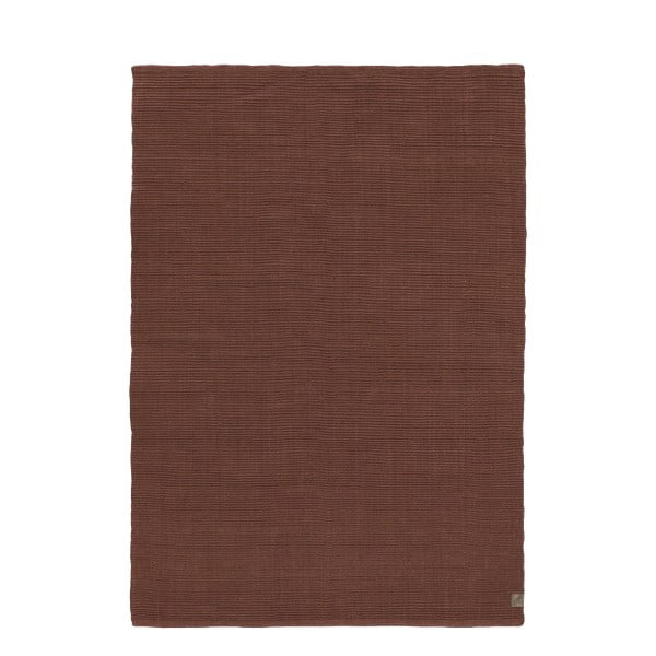 Hnědý jutový koberec běhoun 70x150 cm Ribbon – Mette Ditmer Denmark