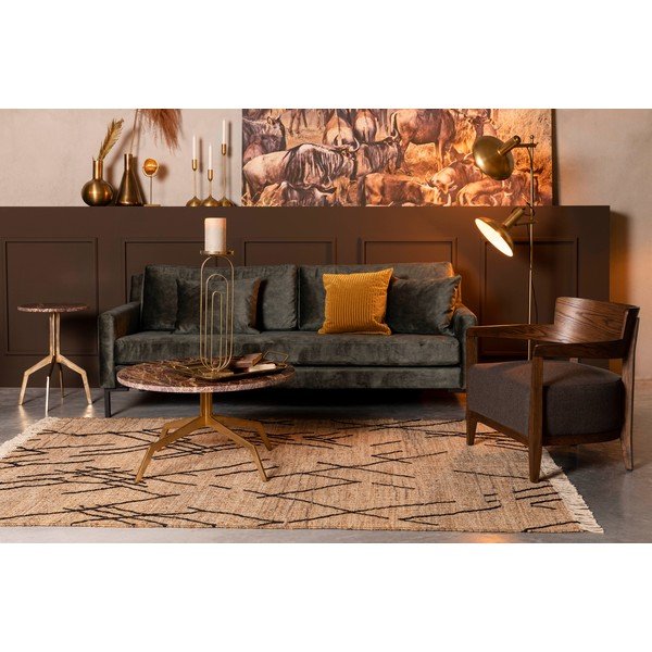 Hnědý koberec Dutchbone Ishank, 200 x 300 cm-image-2