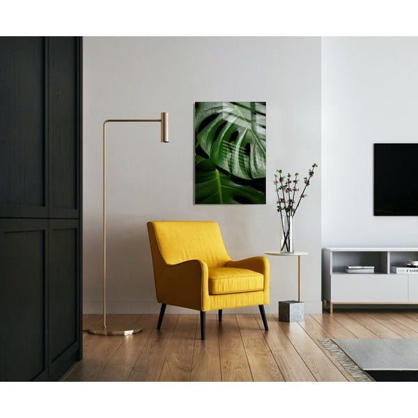 Skleněný obraz 50x70 cm Monstera – Wallity-image-1