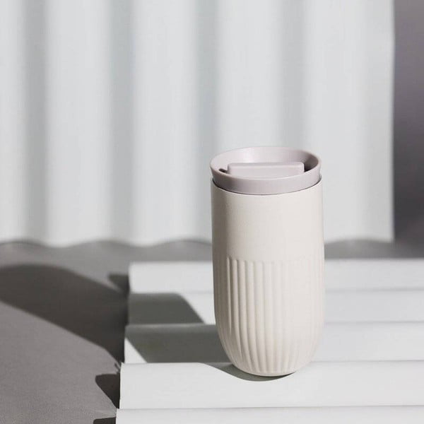 Béžový termo hrnek 320 ml Tova – Sagaform-image-1