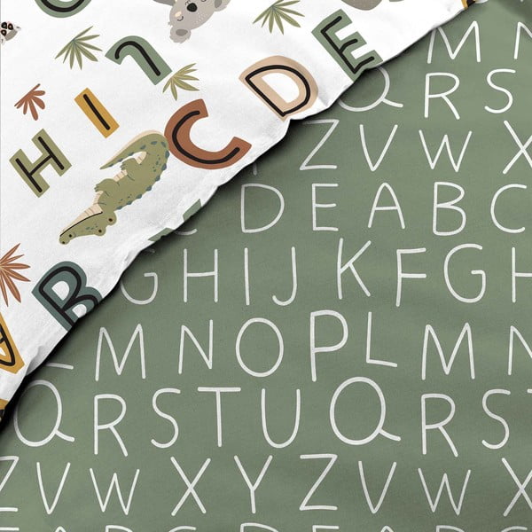 Bavlněné dětské povlečení na jednolůžko 140x200 cm Tigry – douceur d'intérieur-image-3