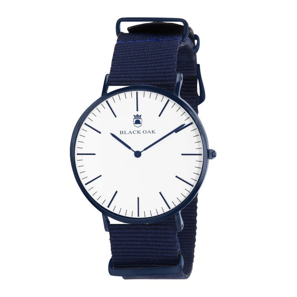 Modrobílé pánské hodinky Black Oak Parlo