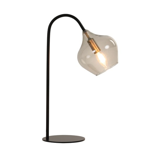 Černá stolní lampa (výška 50,5 cm) Rakel – Light & Living