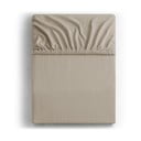 Světle hnědé napínací prostěradlo jersey 200x200 cm Amber – Restilo