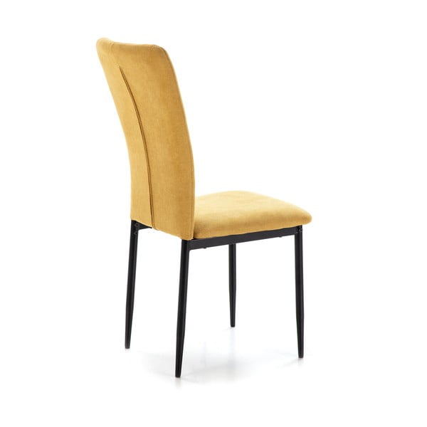 Jídelní židle v hořčicové barvě v sadě 4 ks Holly – Marckeric-image-3