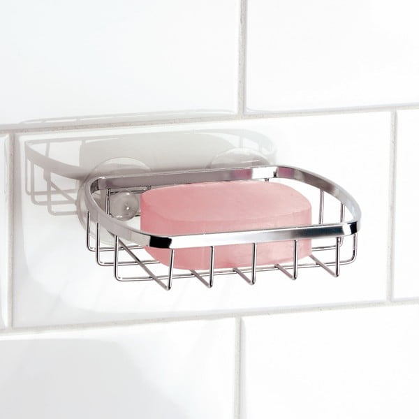 Samodržící mýdlenka z nerezové oceli iDesign Gia-image-2