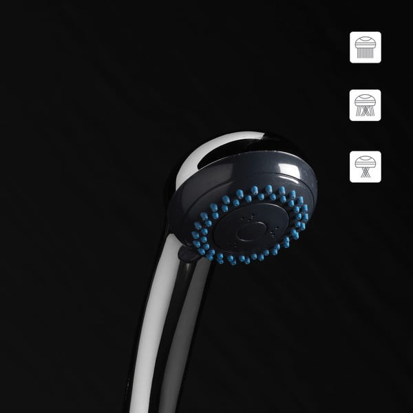 Sprchová hlavice s hadicí ø 7 cm Hydro – douceur d'intérieur-image-4