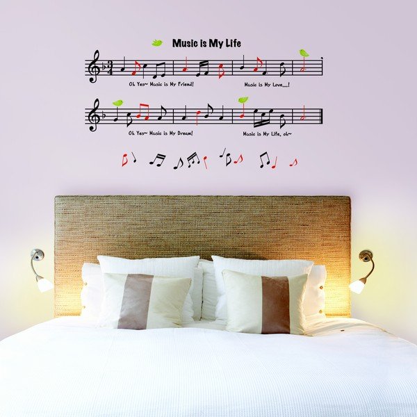 Samolepka Music Is My Life