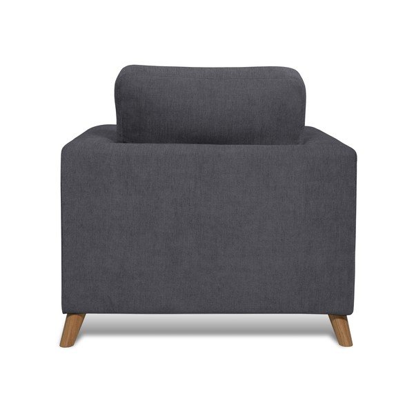 Tmavě šedé křeslo Faria - Scandic-image-3