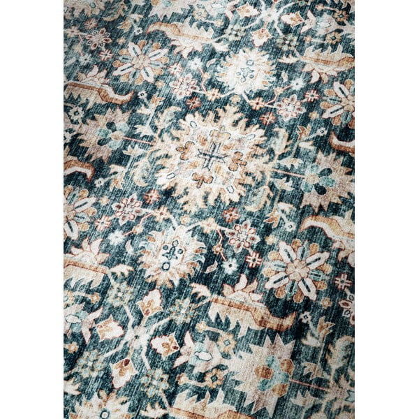 Modrý koberec 80x150 cm Saveh Blue Cream – Elle Decoration-image-4