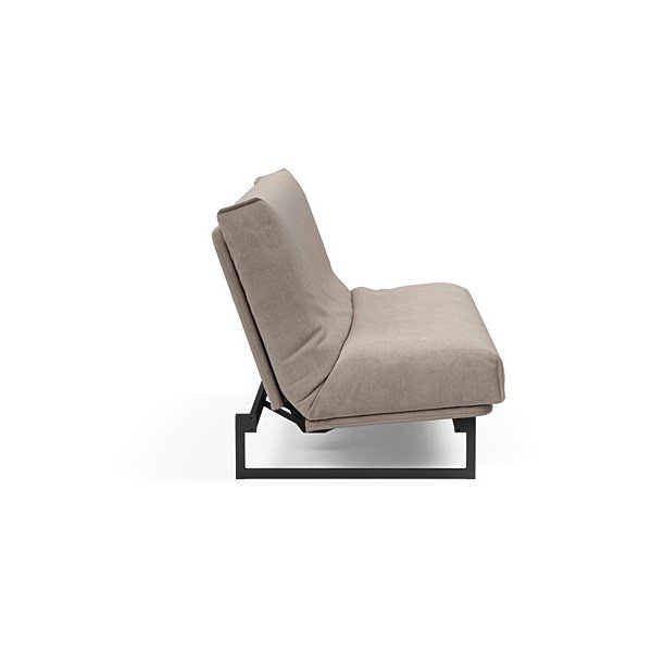 Béžová manšestrová rozkládací pohovka Innovation Fraction Nordic, 140 cm-image-4