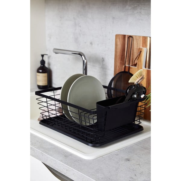 Černý odkapávač na nádobí Wenko Drip-image-1