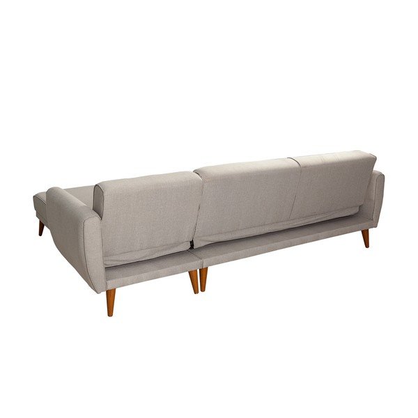 Béžová rozkládací rohová pohovka Aria  – Balcab Home-image-4