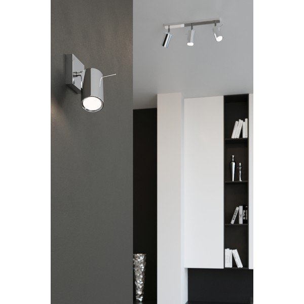 Kovové bodové svítidlo ve stříbrné barvě 6x30 cm Etna – Sollux-image-4