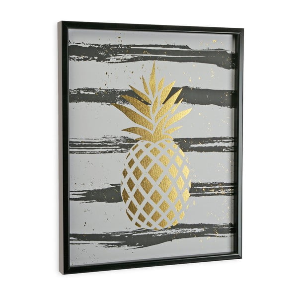 Obraz v rámu Versa Pineapple, 45 x 60 cm